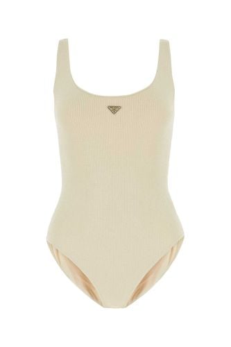 Embellished Stretch Nylon Swimsuit - Prada - Modalova