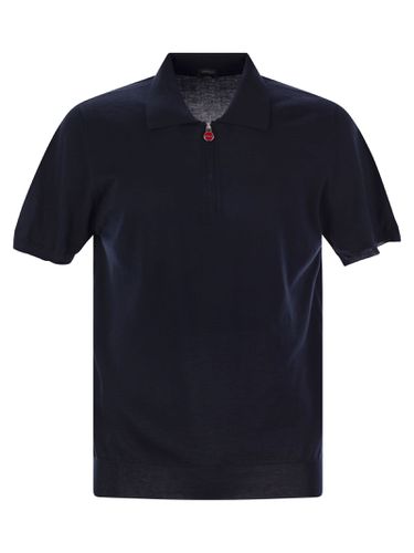 Kiton Short-sleeved Polo-zip - Kiton - Modalova