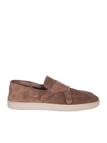 Herbie 005 Suede Taupe Loafer - Officine Creative - Modalova