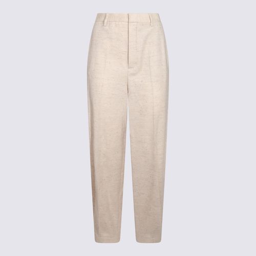 Loro Piana Cream Wool Pants - Loro Piana - Modalova