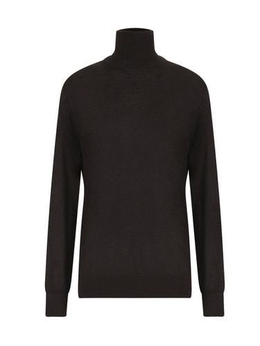 Turtleneck Knit Jumper - Dolce & Gabbana - Modalova