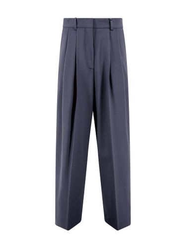 Concealed High Waist Trousers - Parosh - Modalova