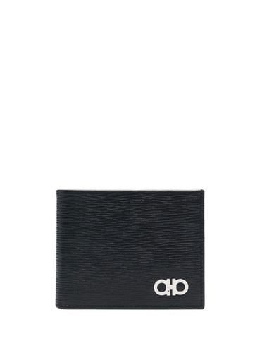 Revival Wallet With Gancini Logo In Leather Man - Ferragamo - Modalova