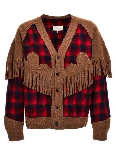 Western Patchwork Cardigan - Maison Margiela - Modalova