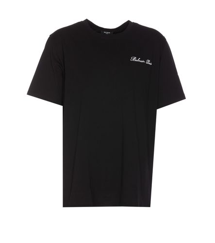 Balmain Logo T-shirt - Balmain - Modalova