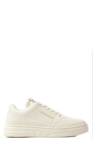 Thermoformed-detailed Lace-up Sneakers - Emporio Armani - Modalova