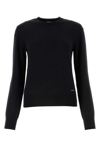 Dsquared2 Black Cotton Sweater - Dsquared2 - Modalova