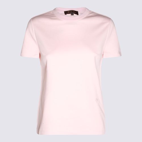 Light Pink Cotton T-shirt - Loro Piana - Modalova