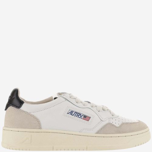 Autry Medalist Low Leather Sneakers - Autry - Modalova