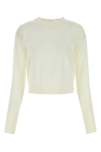 Herno Ivory Wool Sweater - Herno - Modalova