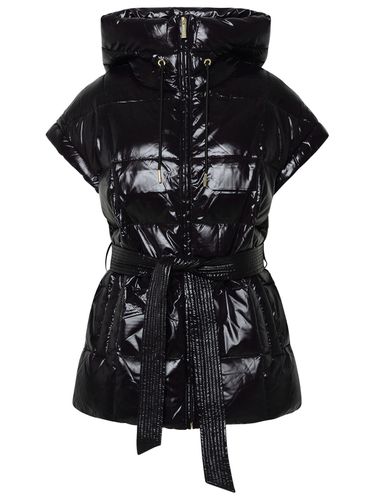 Sleeveless Down Jacket With Belt - MICHAEL Michael Kors - Modalova