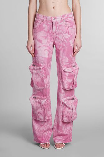 Blumarine Jeans In Rose-pink Cotton - Blumarine - Modalova
