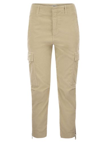 Dondup Velvet Cargo Pants - Eve - Dondup - Modalova