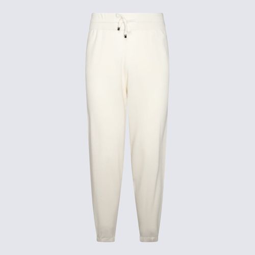 Malo White Wool Pants - Malo - Modalova