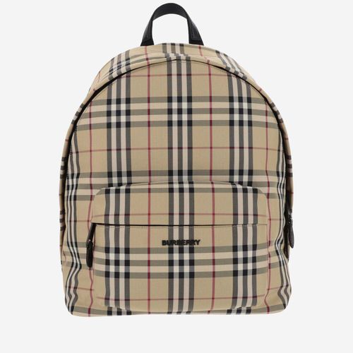 Burberry Check Backpack - Burberry - Modalova