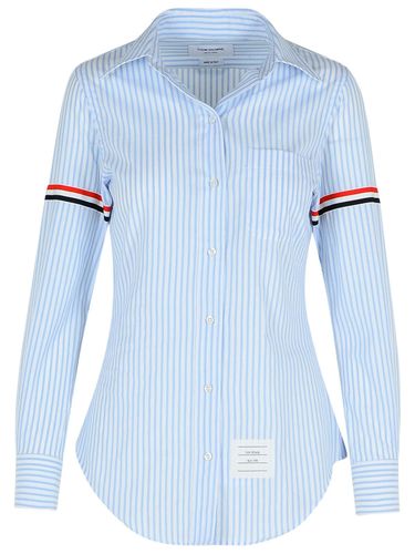 Armband Light Blue Cotton Shirt - Thom Browne - Modalova
