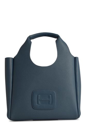 Medium H-bag Logo-embossed Top Handle Bag - Hogan - Modalova