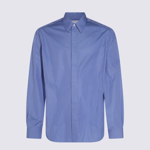 Bottega Veneta Blue Cotton Shirt - Bottega Veneta - Modalova