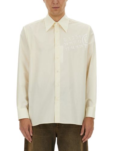 MM6 Maison Margiela Poplin Shirt - MM6 Maison Margiela - Modalova