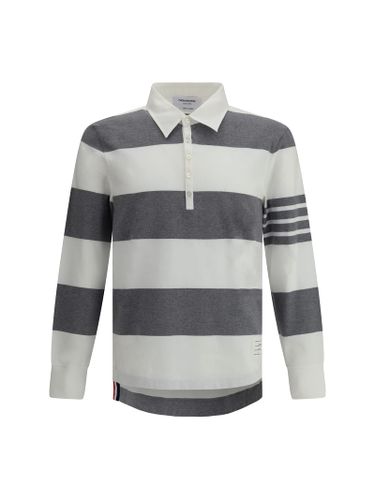 Thom Browne Long Sleeve Polo Shirt - Thom Browne - Modalova