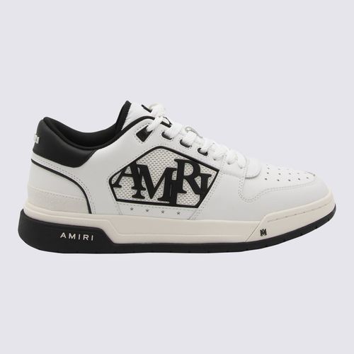 And Black Leather Sneakers - AMIRI - Modalova