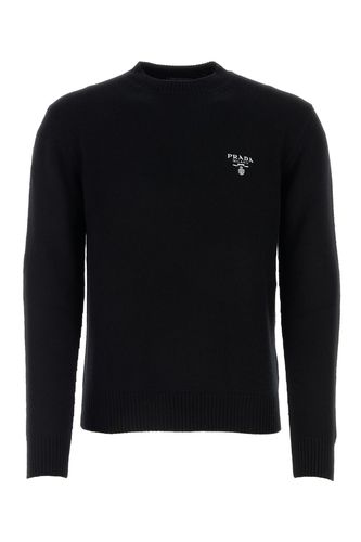 Prada Black Cashmere Sweater - Prada - Modalova