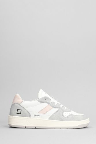 D. A.T. E. Court 2.0 Sneakers In Suede And Leather - D.A.T.E. - Modalova