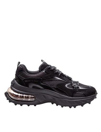 Bubble Sneakers In Leather And Fabric - Dsquared2 - Modalova