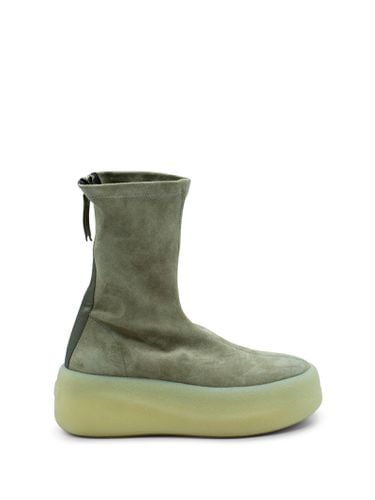 Vic Matié Stretch Suede Ankle Boot - Vic Matié - Modalova