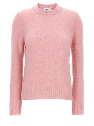 Ganni Logo Embroidery Sweater - Ganni - Modalova