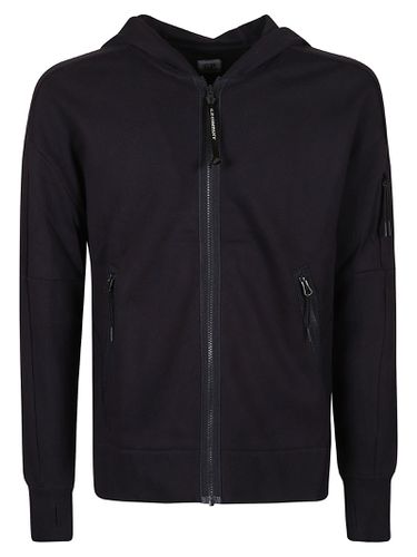 C. P. Company Diagonal Raised Fleece Zipped Jacket - C.P. Company - Modalova