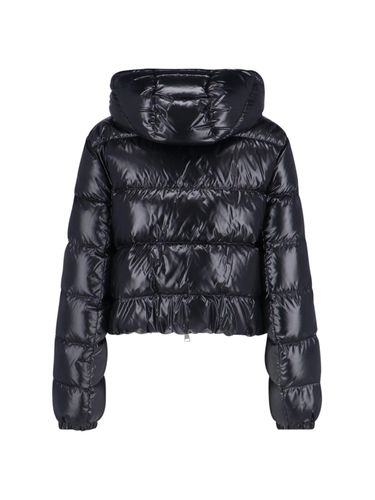 Moncler Cropped Hooded Down Jacket - Moncler - Modalova