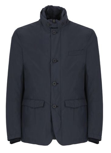 Layered Blazer With Gore-tex Membrane - Herno - Modalova