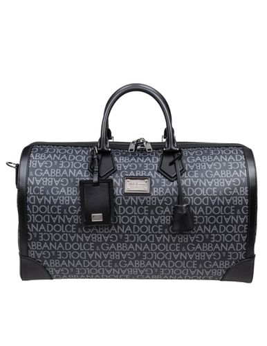 Allover Logo Duffle Bag - Dolce & Gabbana - Modalova