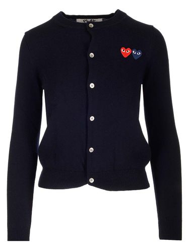 Crewneck Wool Cardigan - Comme des Garçons Play - Modalova