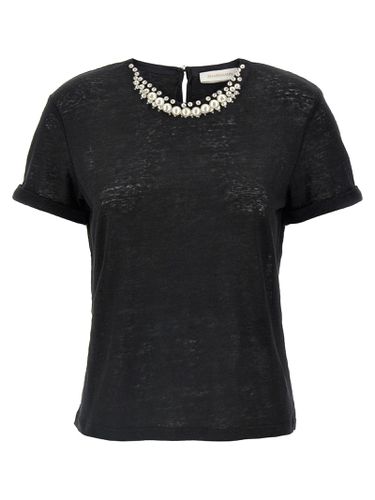 Crush Embellished T-shirt - Zimmermann - Modalova