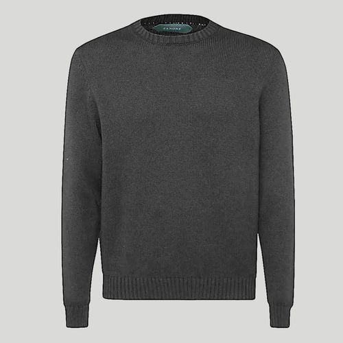 Zanone Grey Wool Sweater - Zanone - Modalova