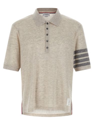 Thom Browne 4bar Polo Shirt - Thom Browne - Modalova