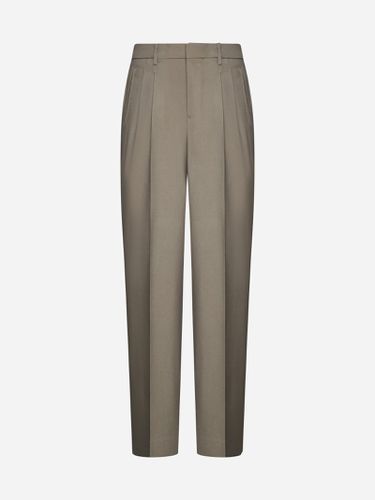 Virgin Wool Trousers - Ami Alexandre Mattiussi - Modalova