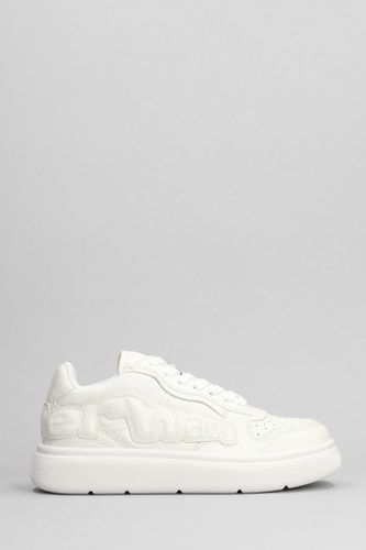 White Leather Puff Sneakers - Alexander Wang - Modalova