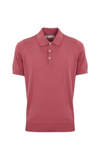 Cotton Polo Shirt - Brunello Cucinelli - Modalova