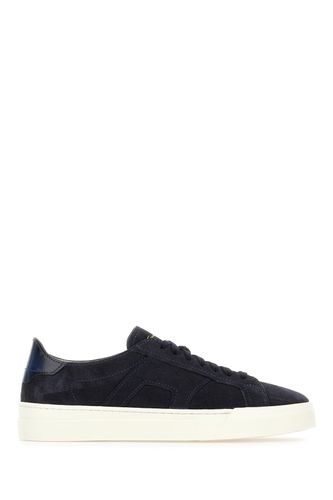 Midnight Suede Sneakers - Santoni - Modalova