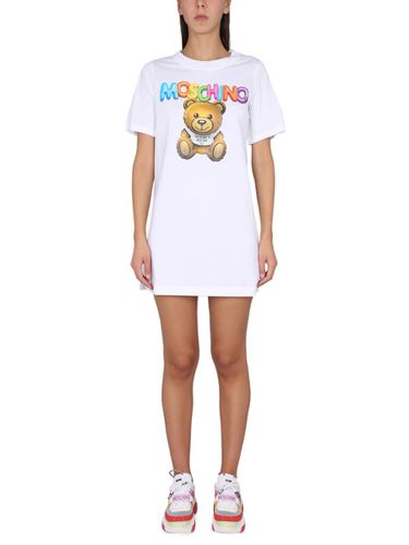 Moschino Teddy Bear T-shirt Dress - Moschino - Modalova