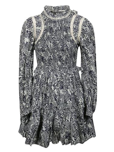 Priya Print Long Sleeve Smocked Dress - Sea New York - Modalova