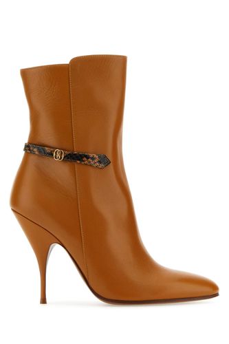 Caramel Leather Odeya Ankle Boots - Bally - Modalova