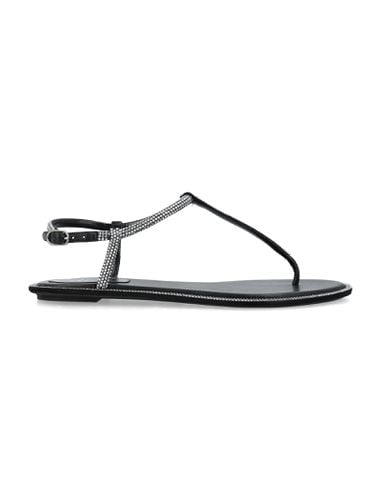 René Caovilla Flat Jewel Sandals - René Caovilla - Modalova