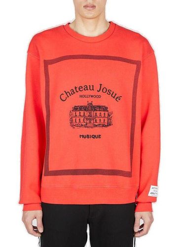 Musique Embroidered Motif Crewneck Sweatshirt - Gallery Dept. - Modalova