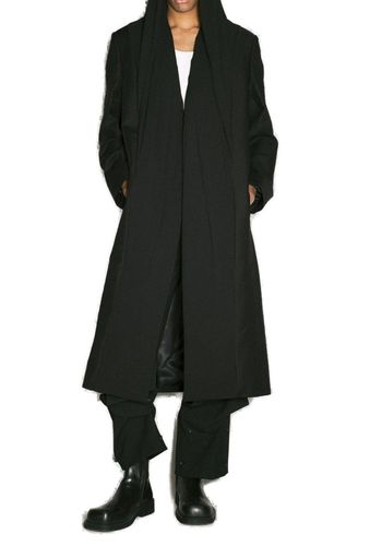 Y/Project Draped Detail Hooded Coat - Y/Project - Modalova