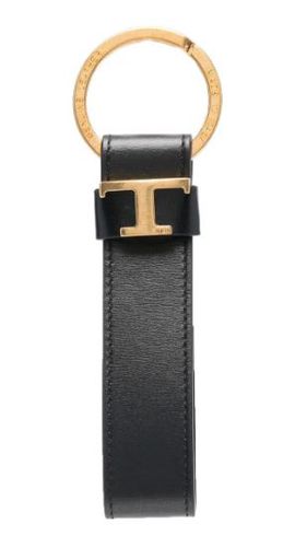 Tod's Logo Leather Keyring - Tod's - Modalova