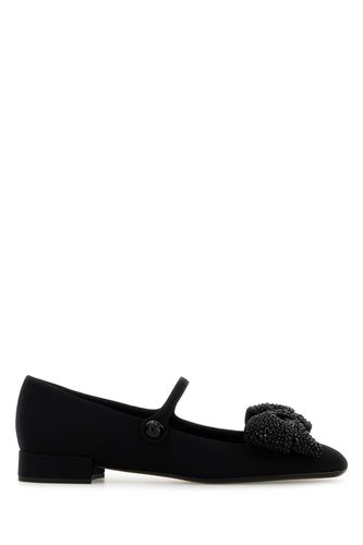 Black Fabric Ballerinas - Valentino Garavani - Modalova